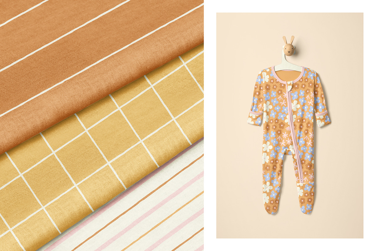 Blooming Summer - Patterns & Flowers, a Pattern Graphic by simpleblues (Photo 6 of 12)
