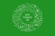 St. Patricks Day set design elements, a Seasonal Illustration by Idressart (Thumbnail 7 of 11)