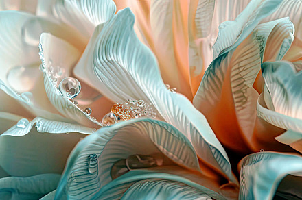 texture flower macro detail, light c, a Photo by LOGOCREATIVE