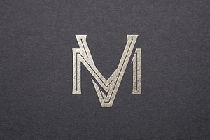 MV VM Monogram Logo