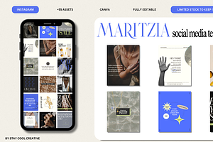 Maritzia, Canva Brand Kit & Template