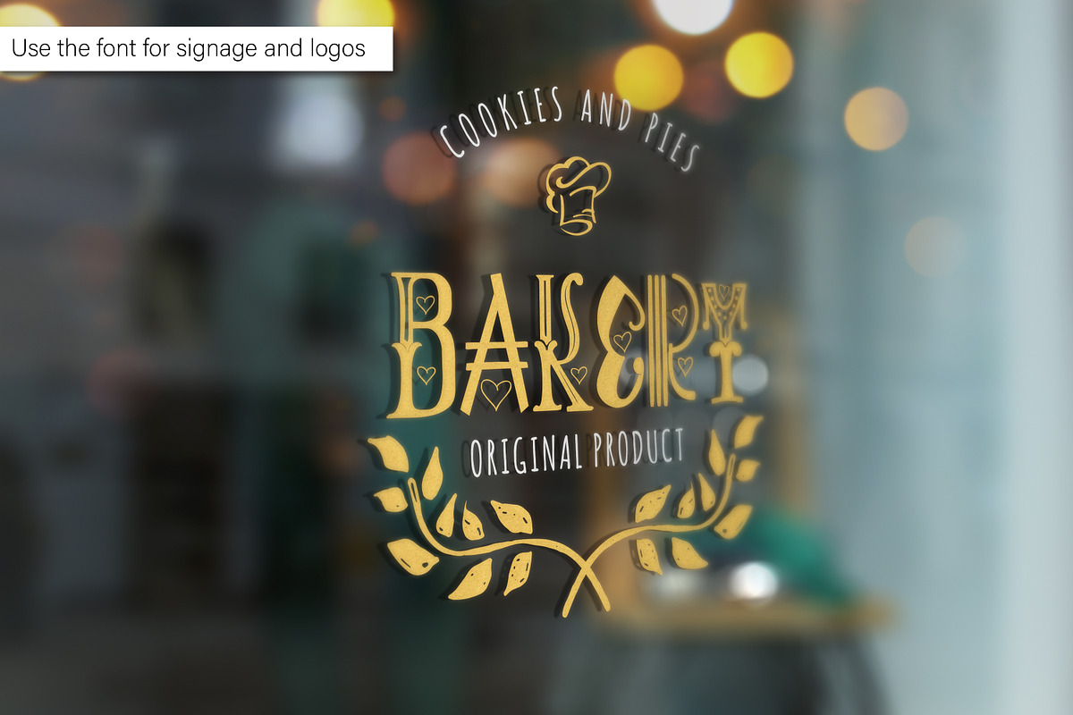 Decorative font - Spring preview 8