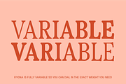 Fiyona Retro Variable Font, a Serif Font by That That Creative (Thumbnail 20 of 24)