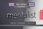 Metal Editable Text Effects, a Layer Style Add-On by rwgusev (Thumbnail 1 of 7)