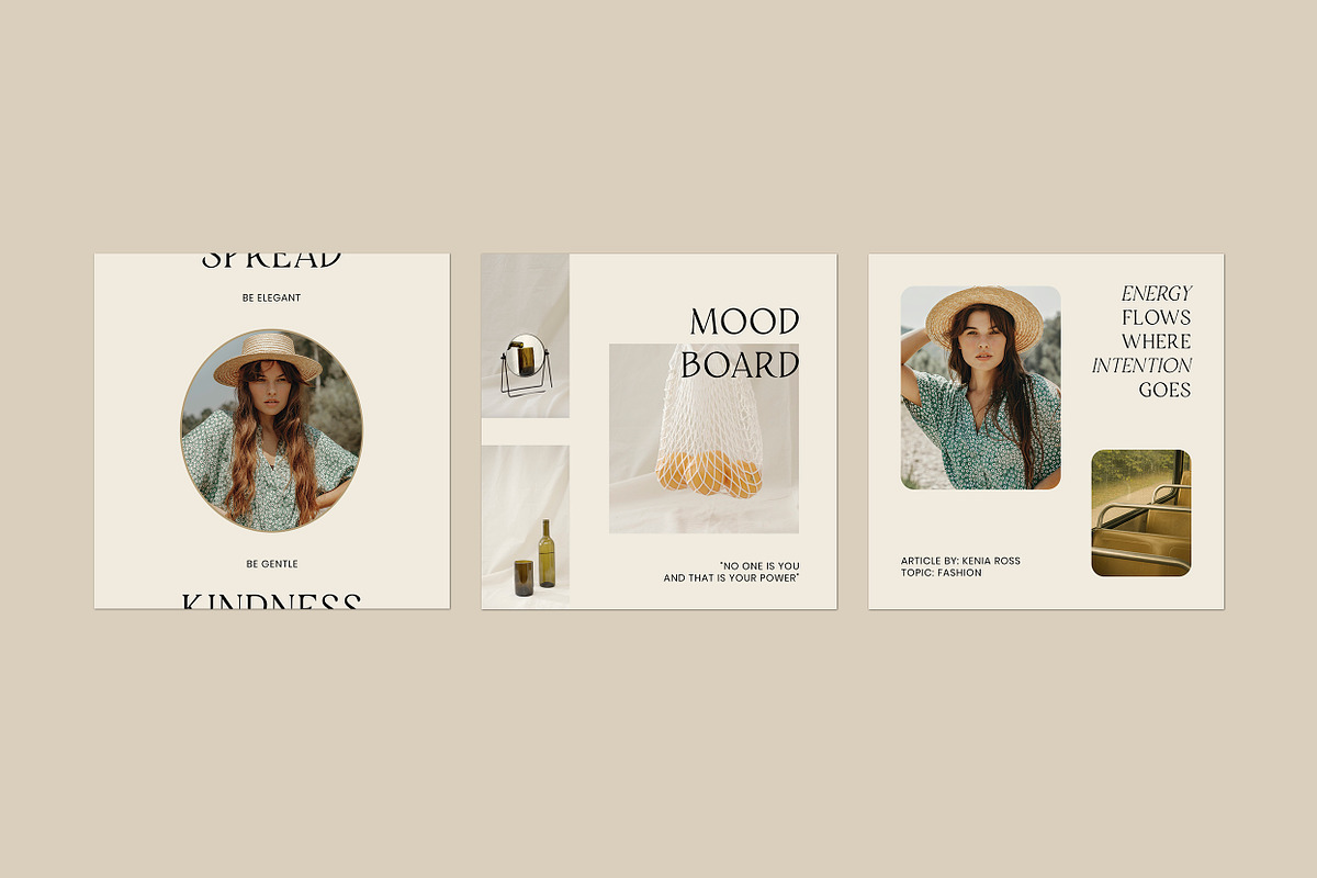 Juliet Social Media Pack PS, a Social Media Template by Feel This (Photo 7 of 18)