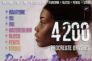 procreate brushes bundle drawing, a Brush Add-On by EnriqueSaezStudio (Thumbnail 1 of 5)