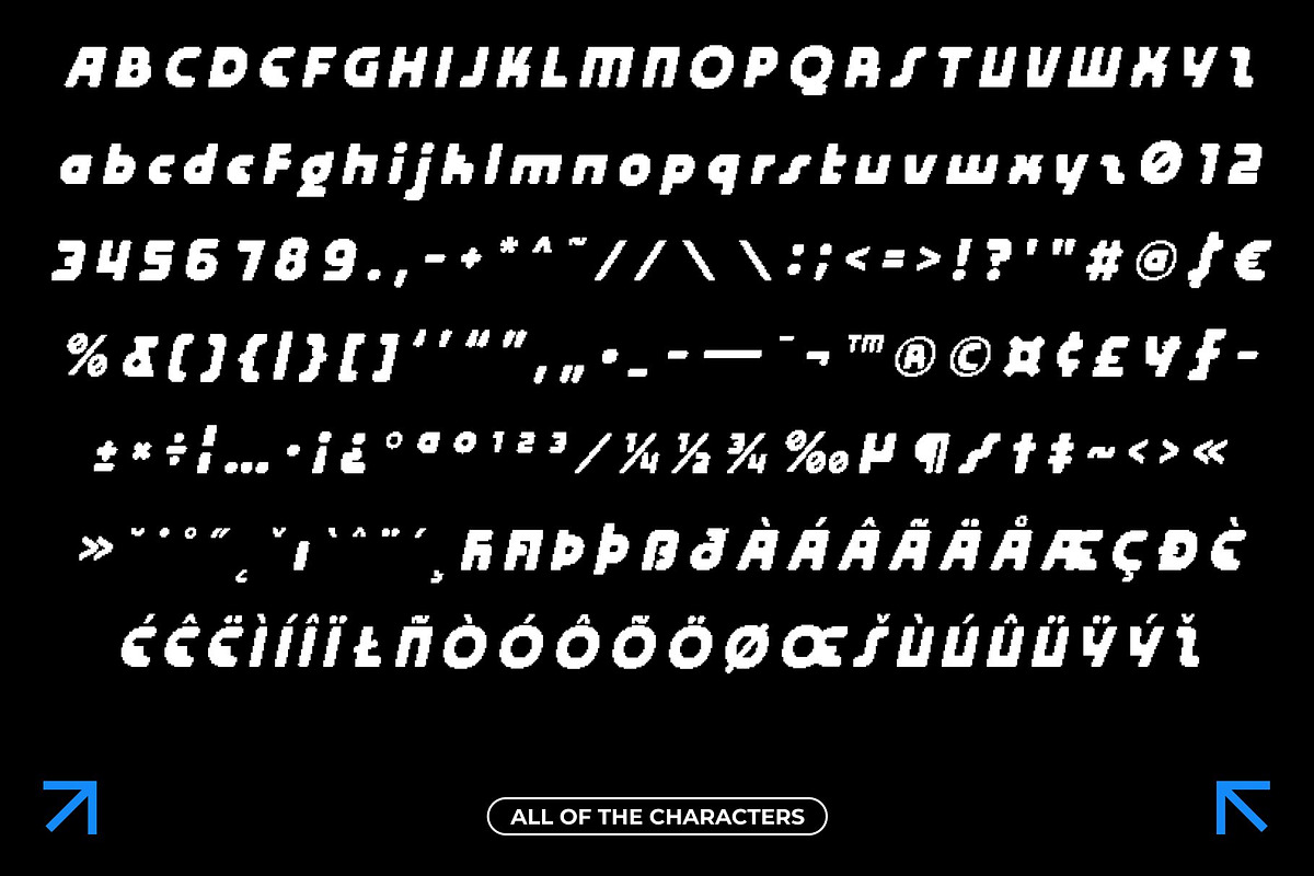 CS Rento Pixel, a Sans Serif Font by Craft Supply Co. (Photo 8 of 8)