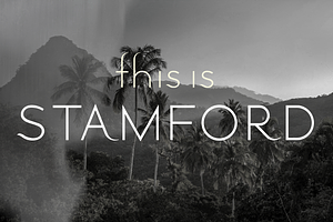 Stamford font family