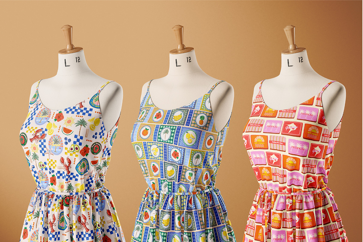 Tropical Bliss, a Pattern Graphic by MSNTY STUDIOX (Photo 17 of 31)