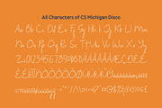 CS Michigan Disco, a Handwritten Font by Craft Supply Co. (Thumbnail 8 of 8)