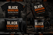 Black Barricade, a Slab Serif Font by Wow Magic (Thumbnail 2 of 5)