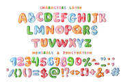 Balloon color bitmap font, a Font by Malena (Thumbnail 2 of 5)