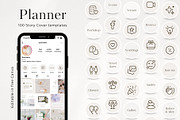 100 Wedding Event Planner Highlight, a Social Media Template by PatternLab. (Thumbnail 1 of 9)