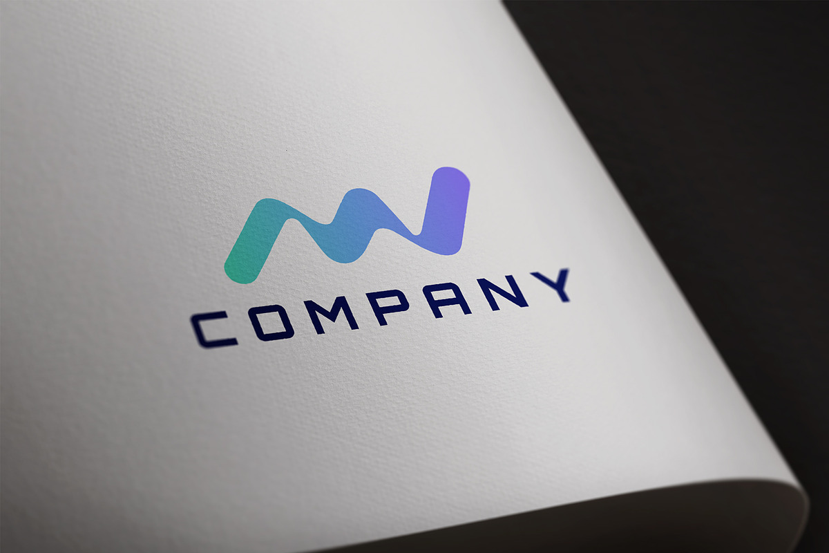 Abstract Technology Logo Design, a Branding & Logo Template by HueNestify (Photo 3 of 3)