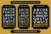 Meethlake Typeface || Vintage Font, a Script Font by Garisman Std (Thumbnail 9 of 12)