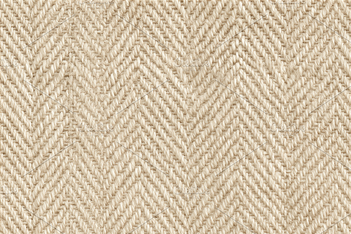 Seamless pattern herringbone pattern fabric showing natural beig, a Pattern Graphic by Studio ANNA