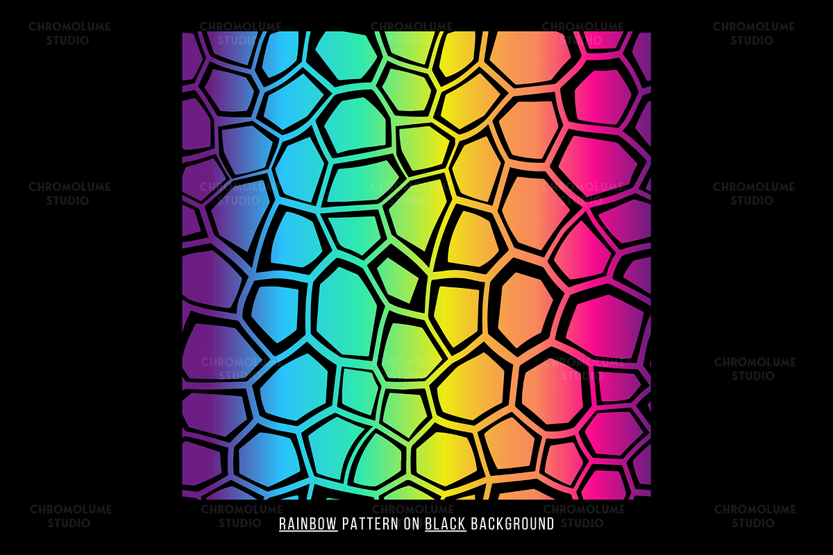 Rainbow Animal Print Digital Paper, a Pattern Graphic by Chromolume Studio (Photo 16 of 39)