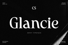 CS Glancie – Modern Serif Font