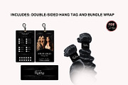 Hair Branding Kit | Hang Tags Thank, a Branding & Logo Template by Foedesigner (Thumbnail 6 of 8)