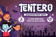 Telonk Qanter - Spooky Fun Font, a Handwritten Font by twinstd (Thumbnail 5 of 9)