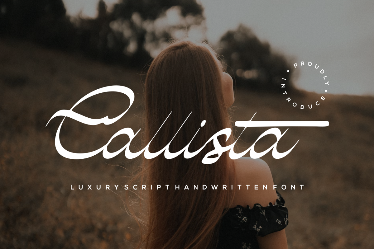 Callista, a Handwritten Font by brahamb_design (Photo 1 of 6)