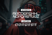 Thebond - Futuristic Display, a Font by Hasbi Creative (Thumbnail 7 of 8)