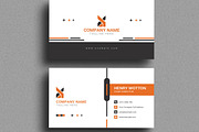Minimal Business Card, a Business Card Template by MightyDesign (Thumbnail 2 of 6)
