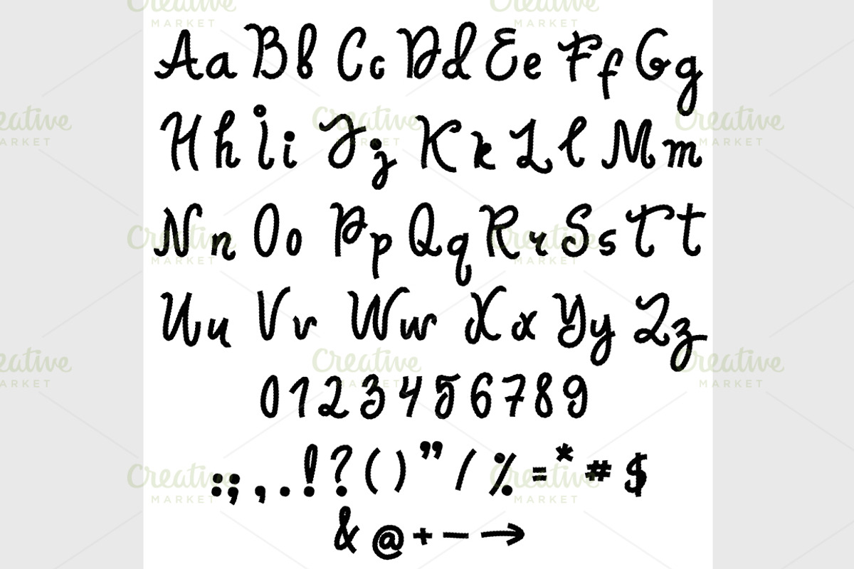 letters and digital of rope, a Script Font by IllustrationArtShop (Photo 5 of 6)