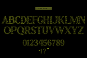 Tree Rings Font, a Sans Serif Font by OMG IT'S LINDZ (Thumbnail 6 of 6)