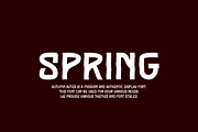 Autumn Autes - Tropical Font, a Sans Serif Font by Iqsiart Studio (Thumbnail 3 of 6)