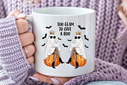 Funny Halloween Ghost PNG, an Illustration by Craft Nest (Thumbnail 5 of 6)