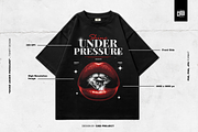 SHINE UNDER PRESSURE - Tshirt Design, an Object Graphic by Cmd Project (Thumbnail 2 of 10)