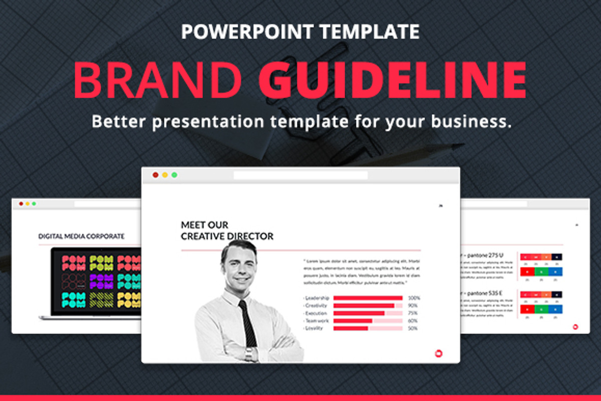 Brand Guide Presentation Template, a Presentation Template by Birka Studio (Photo 2 of 6)