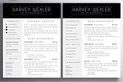 Resume Template | Harvey, a Resume Template by ResumeWorkshop (Thumbnail 2 of 5)