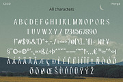 Norge – Contemporary Sans Serif, a Sans Serif Font by Craft Supply Co. (Thumbnail 8 of 8)