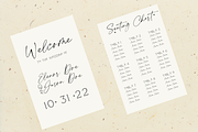 The Elanor Wedding Suite, a Stationery Template by Honey Lust Co. Shop (Thumbnail 4 of 5)