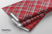 #47 Red Fashion Patterns, a Pattern Graphic by Plaid4You (Thumbnail 3 of 9)