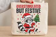 Overstimulated but festive PNG, a Seasonal Illustration by DreamCafeArt (Thumbnail 3 of 7)