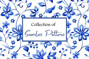 Blue Patterns Collection