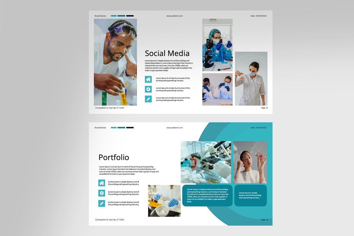 Scientific Presentation Template, a Presentation Template by Spesifikstd (Photo 10 of 11)