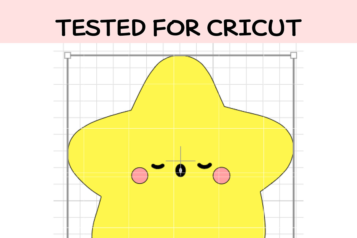 Baby Star SVG | Cute Kawaii Star, an Illustration by TheHitShop (Photo 7 of 9)
