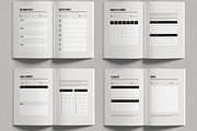 Minimalist Digital Planner Design, a Stationery Template by MightyDesign (Thumbnail 3 of 6)