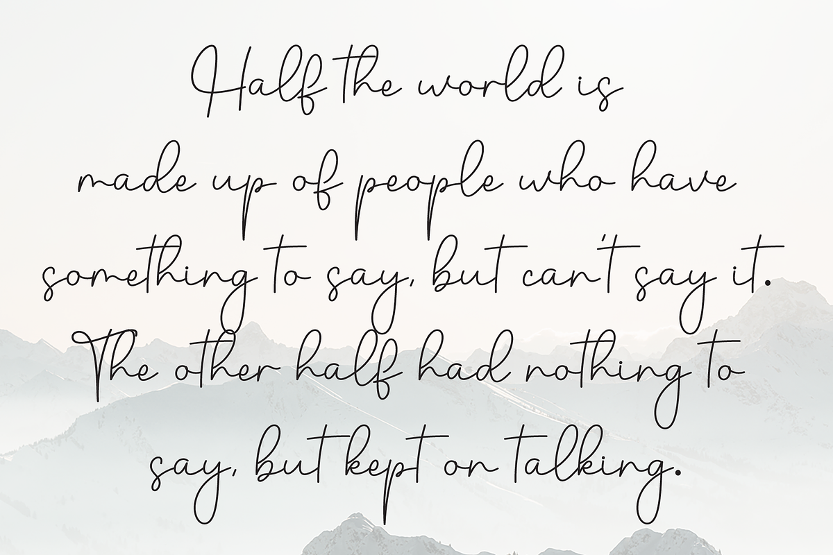 Samantha | Script Font, a Handwritten Font by Scratchones (Photo 6 of 9)