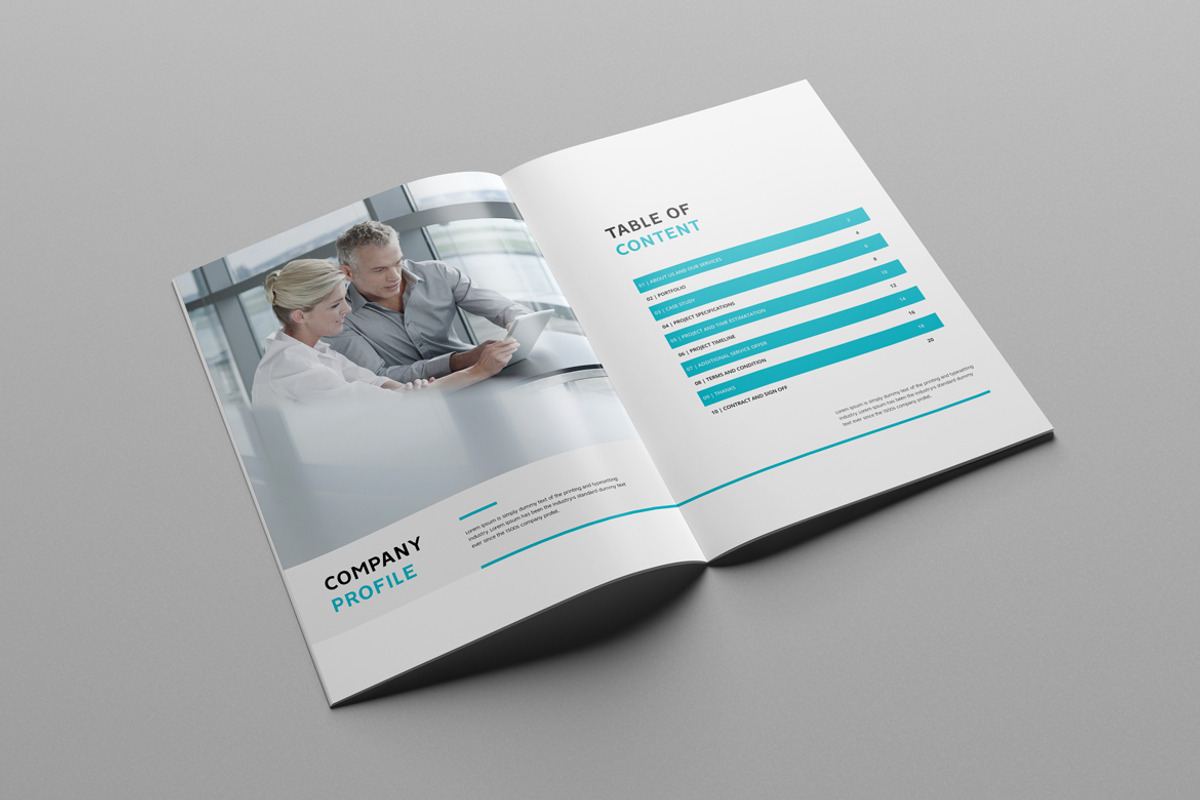 Company Profile, a Brochure Template by Pro-Gh (Photo 3 of 8)