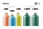 Kombucha Bottle Mockup, a Household Mockup by Mockup Factory (Thumbnail 3 of 3)