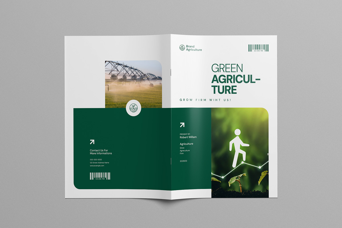 Agriculture Brochure Template, a Brochure Template by Pixelpick (Photo 8 of 9)