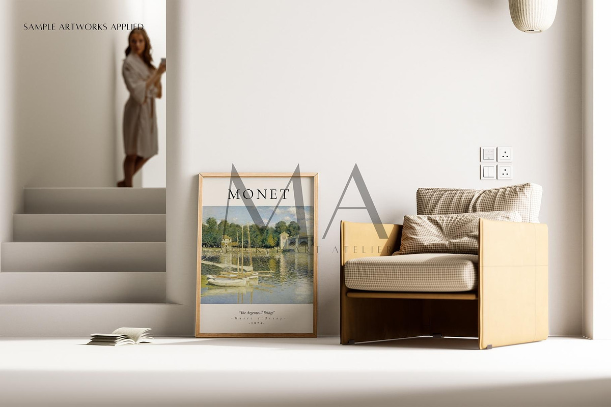 Modern Interior Frame Mockup Bundle, a Household Mockup by Mockup Art Atelier (Photo 20 of 33)