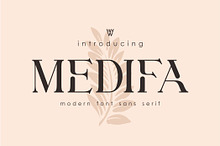 Medifa Font | Beautifull Serif Font