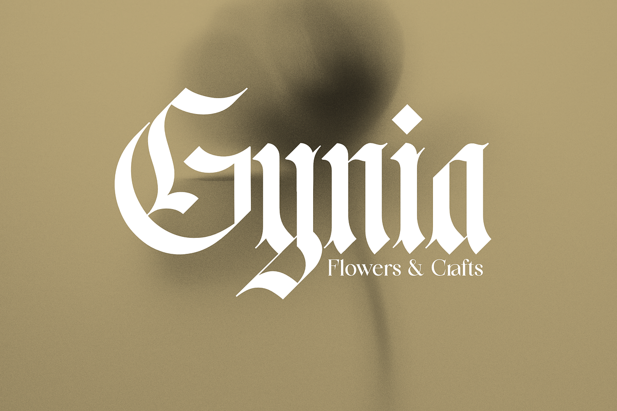Fusing – Bold Blackletter Simplicity, a Blackletter Font by Sign Studio (Photo 4 of 12)