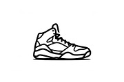Sneaker Silhouette Vector Bundle, an Illustration by Designs_River (Thumbnail 28 of 48)